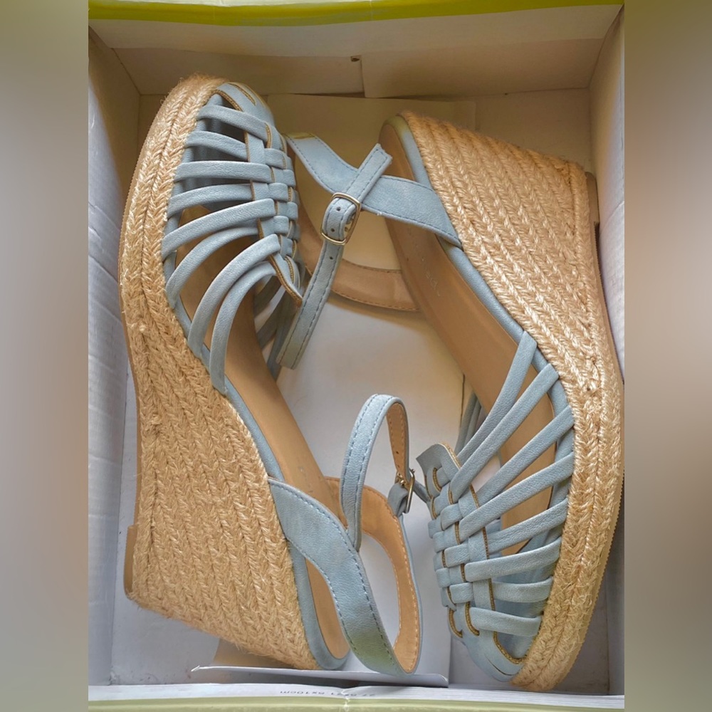 Espadrille  Woven Wedge Shoes